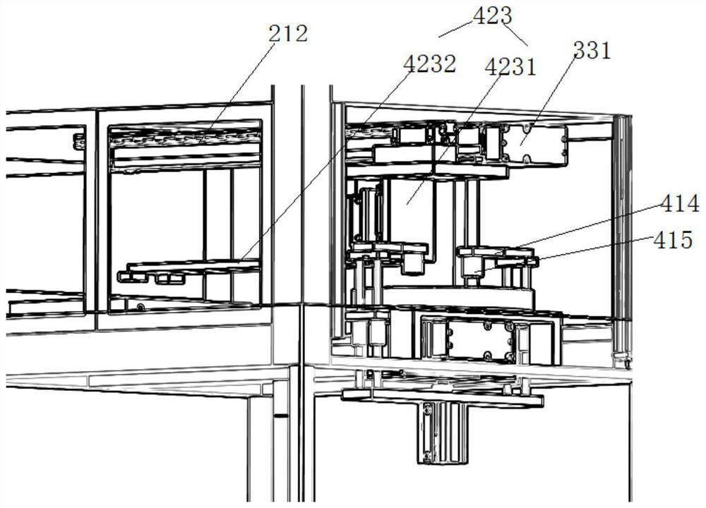 An intelligent splicing machine automatic feeding device and its working method