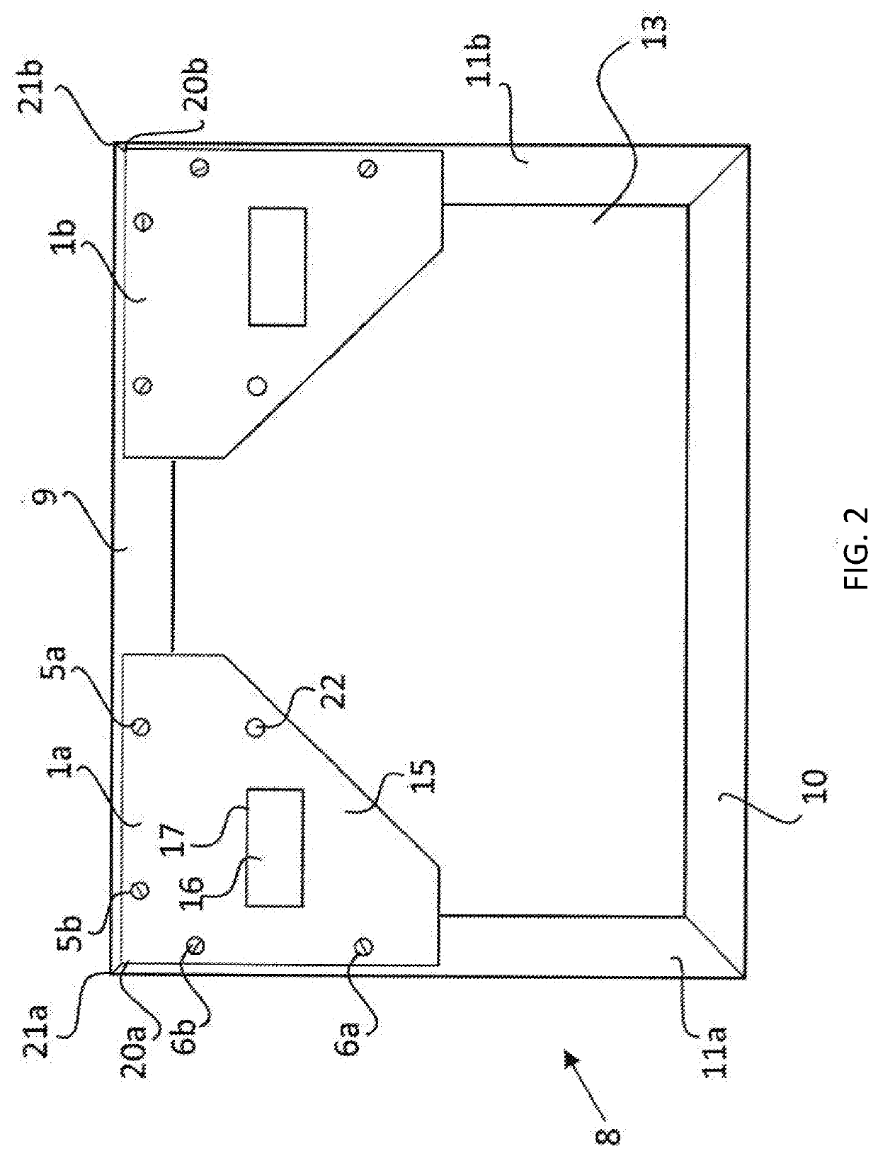 Picture frame hanging assembly and method of installation