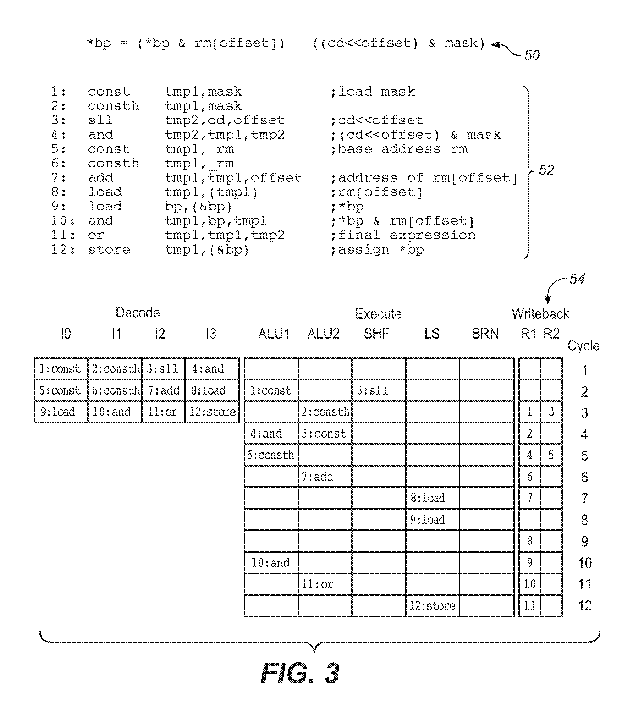 User interface software development tool and method for enhancing the sequencing of instructions within a superscalar microprocessor pipeline by displaying and manipulating instructions in the pipeline