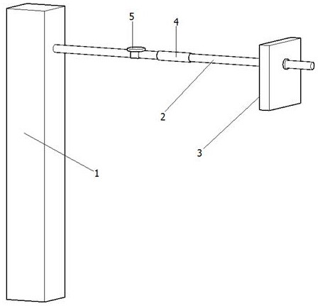 An anchorage type reaction frame test device suitable for underground space structures