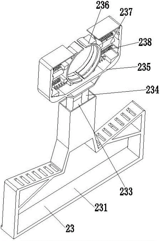 Automatic cleaning robot for outer surface of chitterling