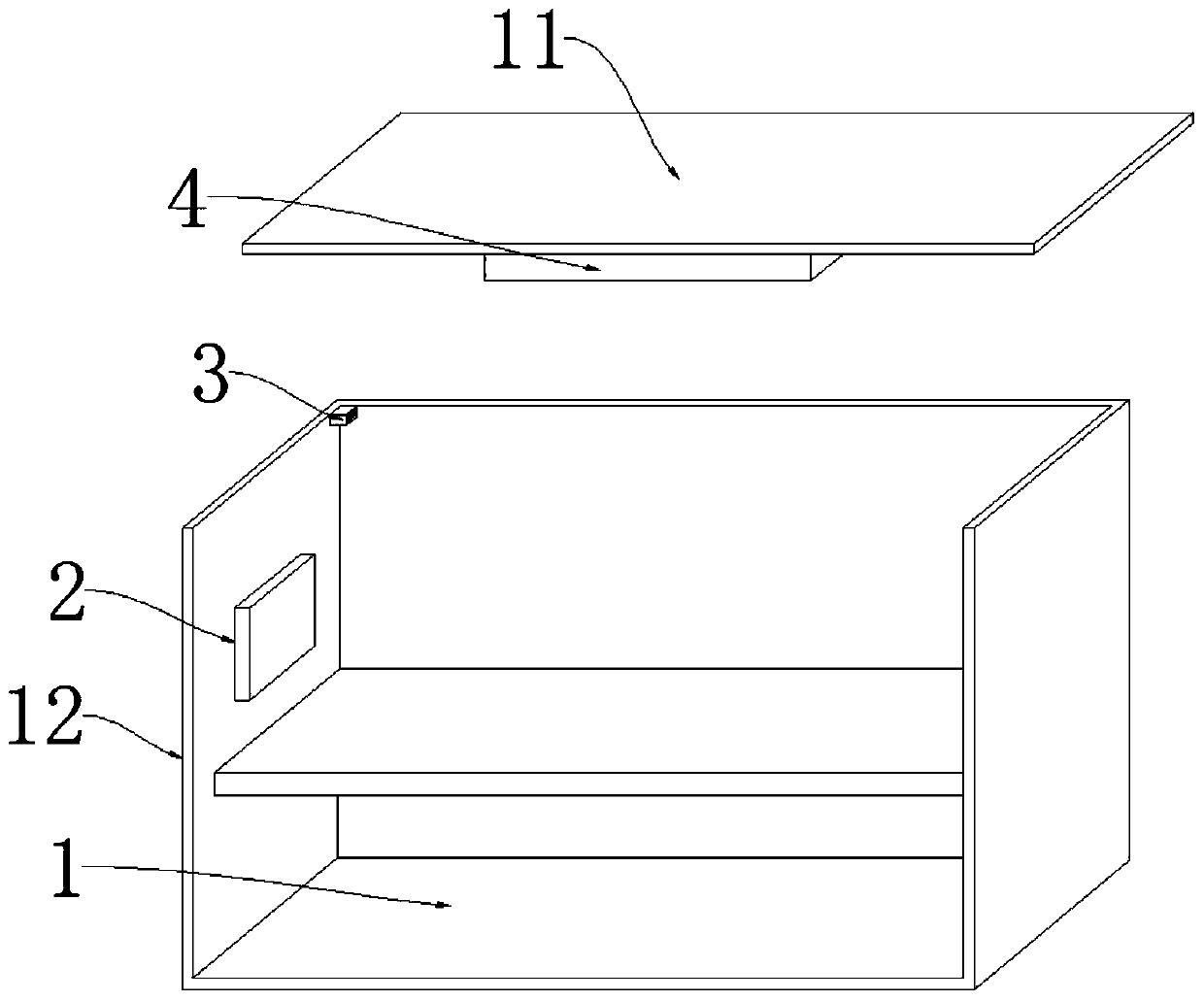 Tableware disinfection cabinet