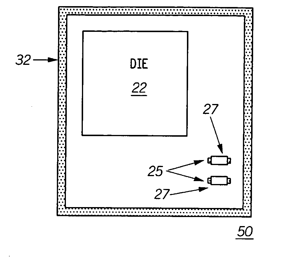 Method for attaching shields on substrates