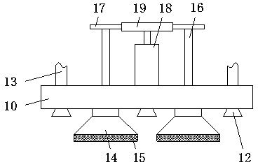 Surface cleaning device for unrolled copper foil