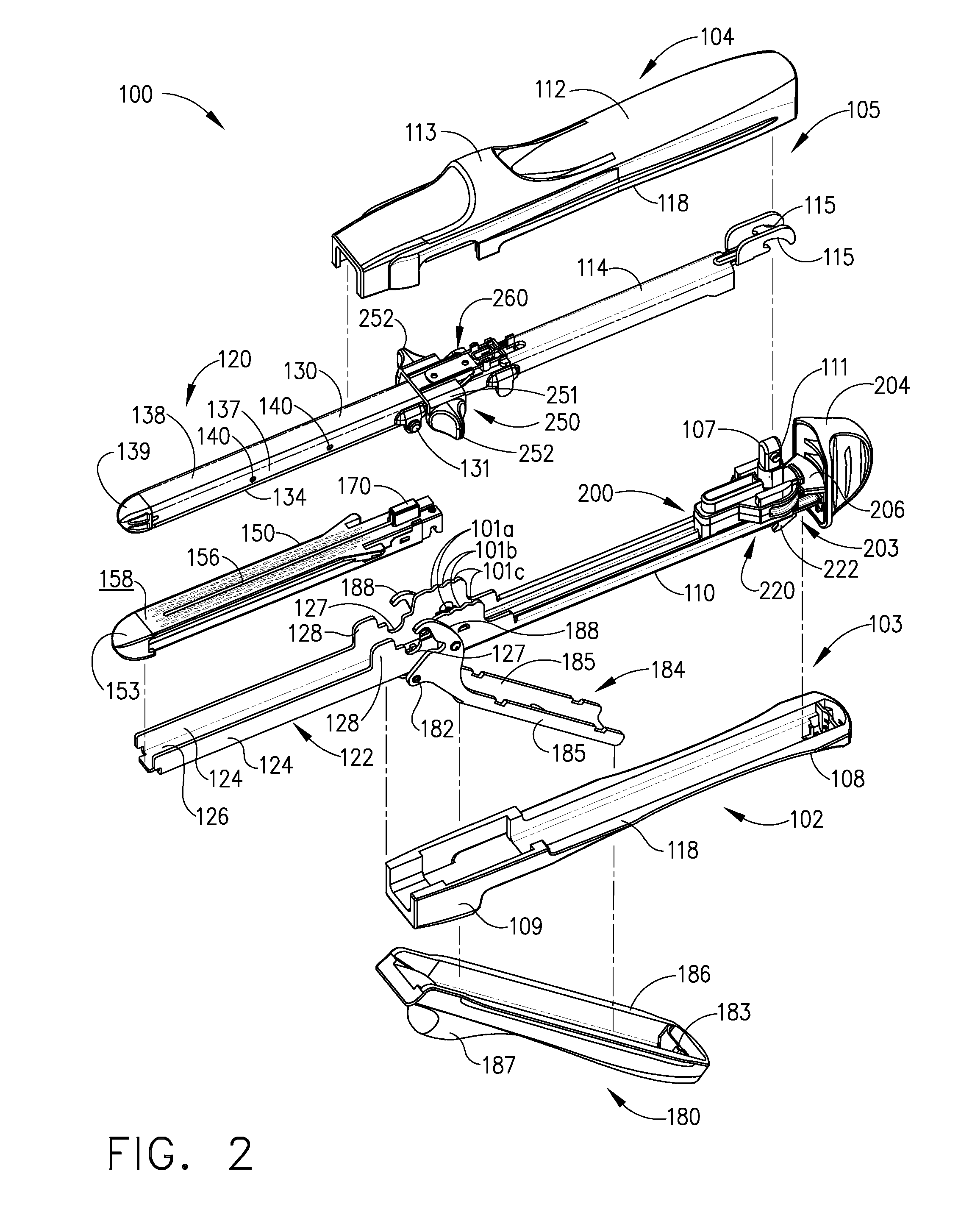 Lockout arrangement for a surgical stapler