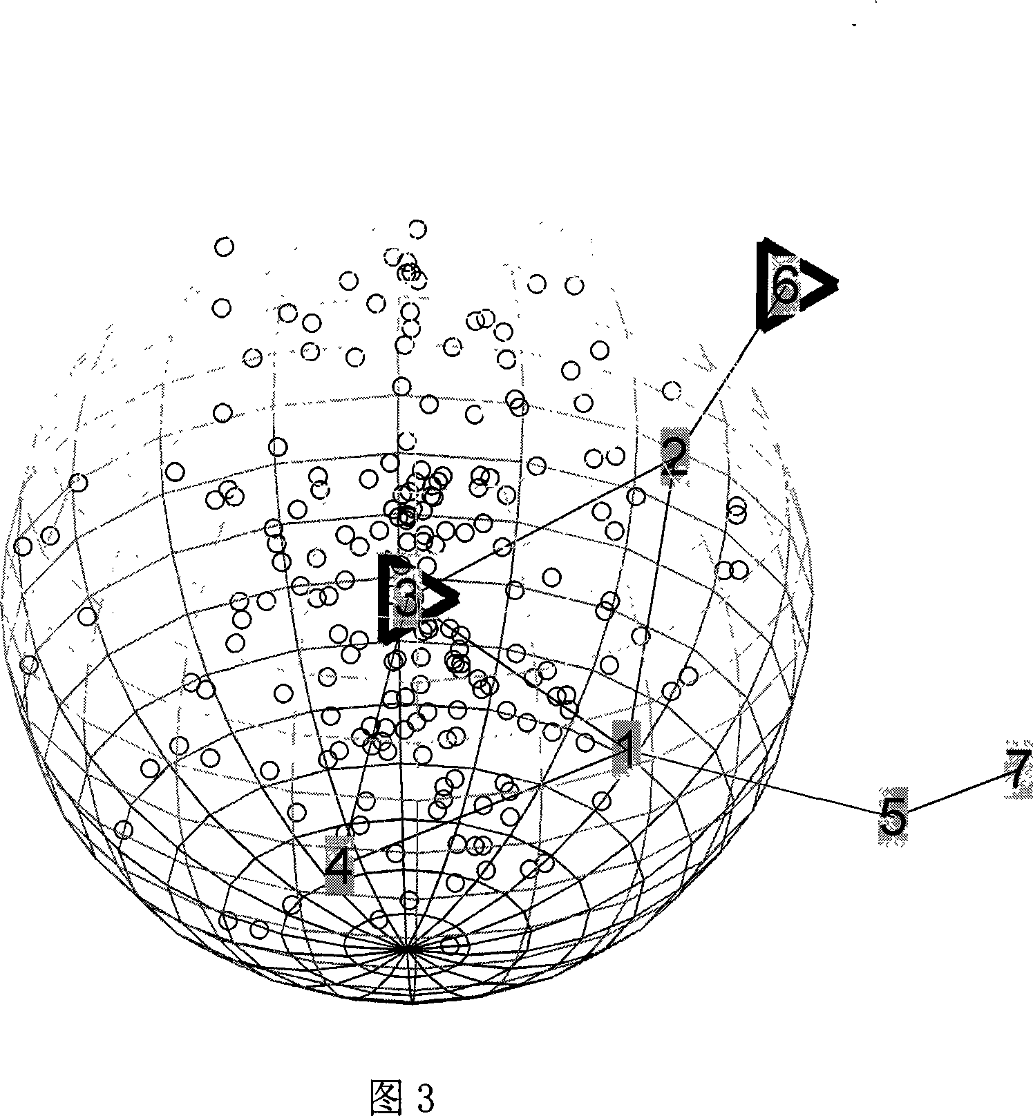 Node self-locating method based on sampling of wireless sensor network in three-dimensional space