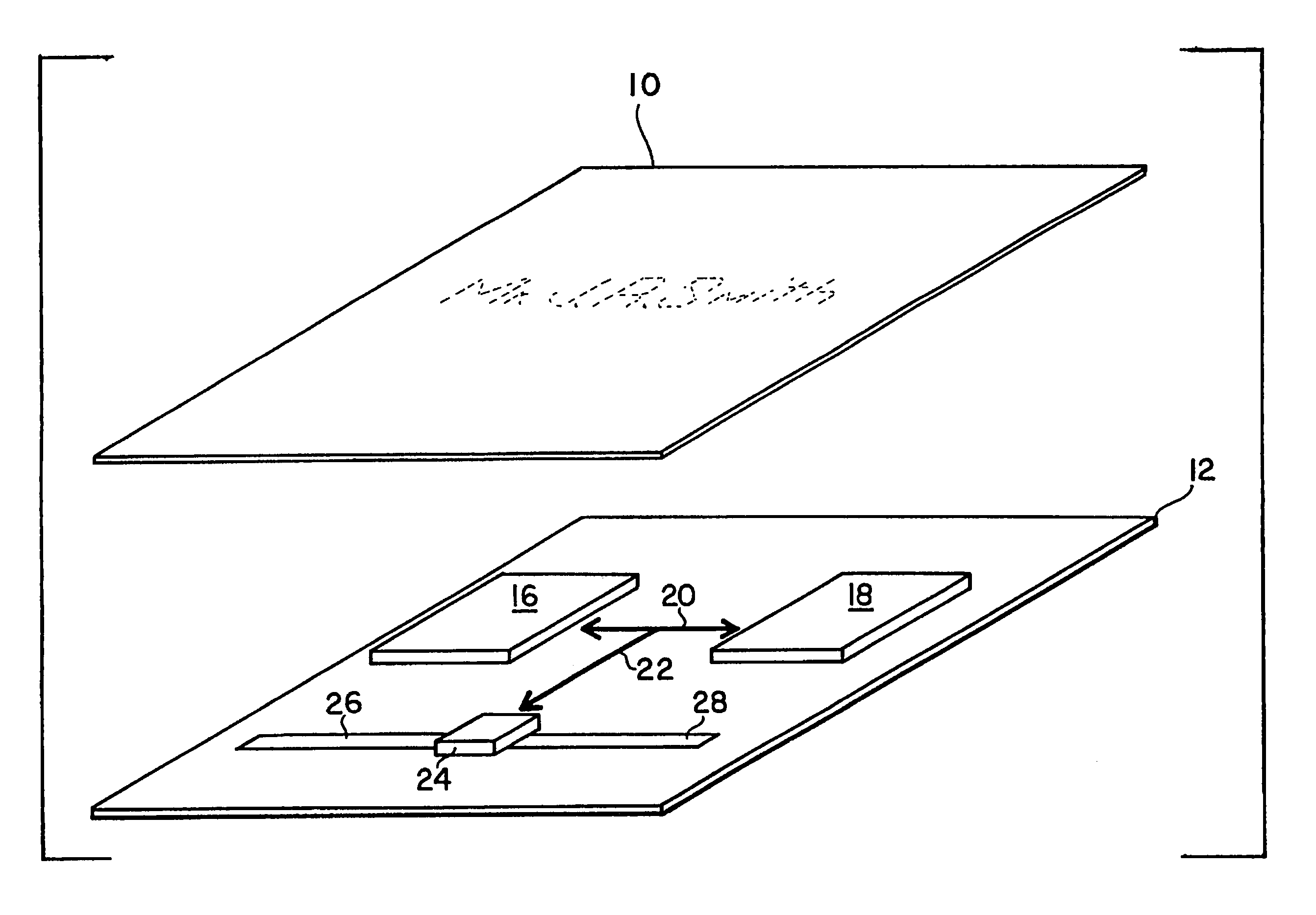 Thin, flexible, RFID label and system for use