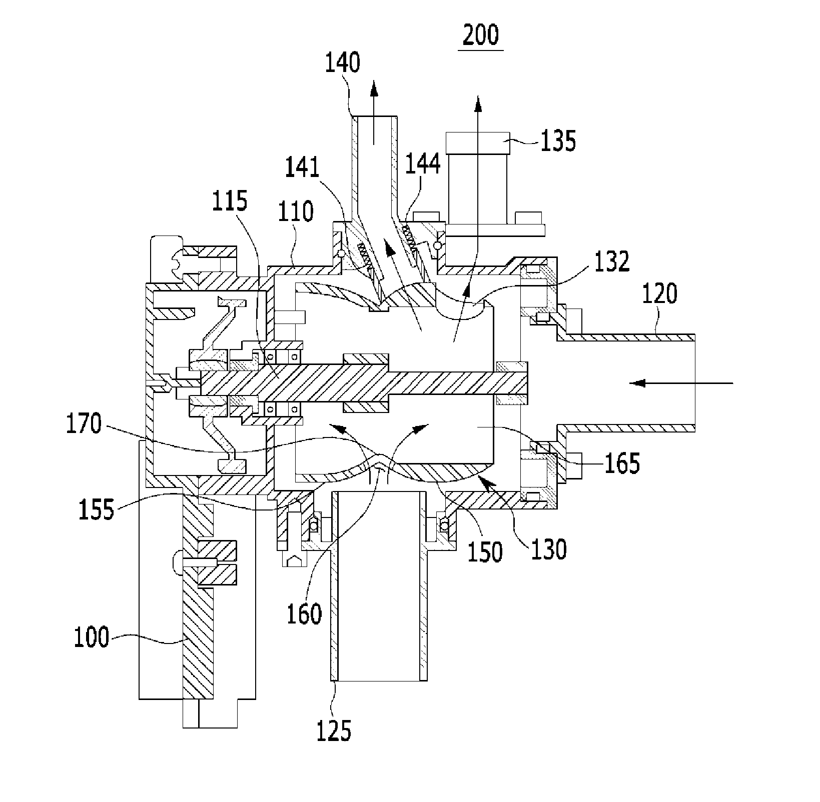 Coolant control valve of engine