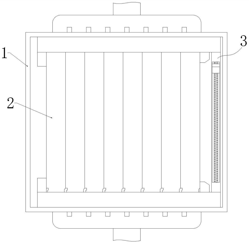 Cross-flow heat exchange equipment based on thermal convection process