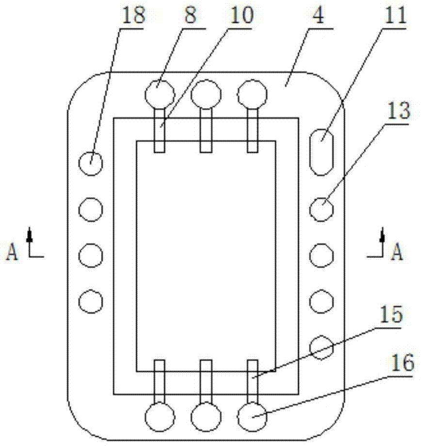 Dielectrophoresis flat permeable membrane component