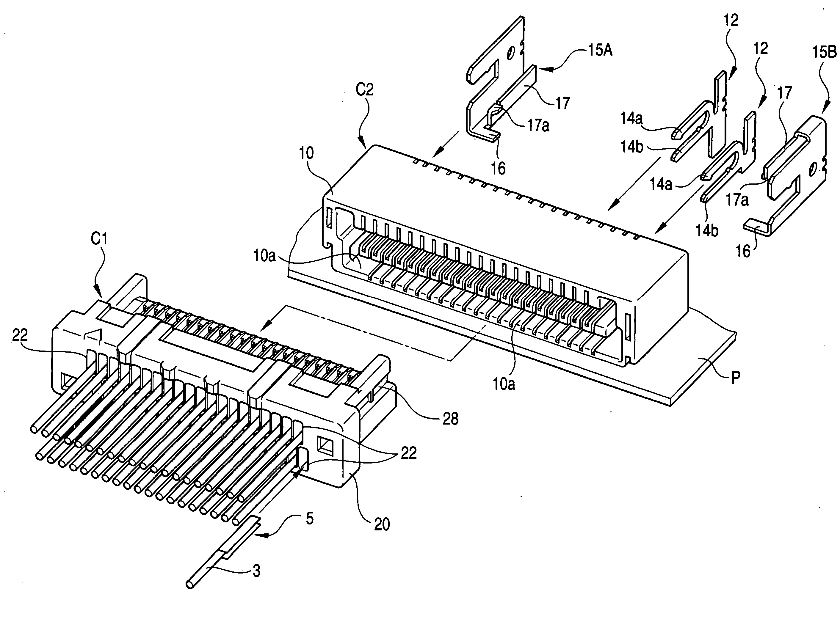 Board mounting type connector