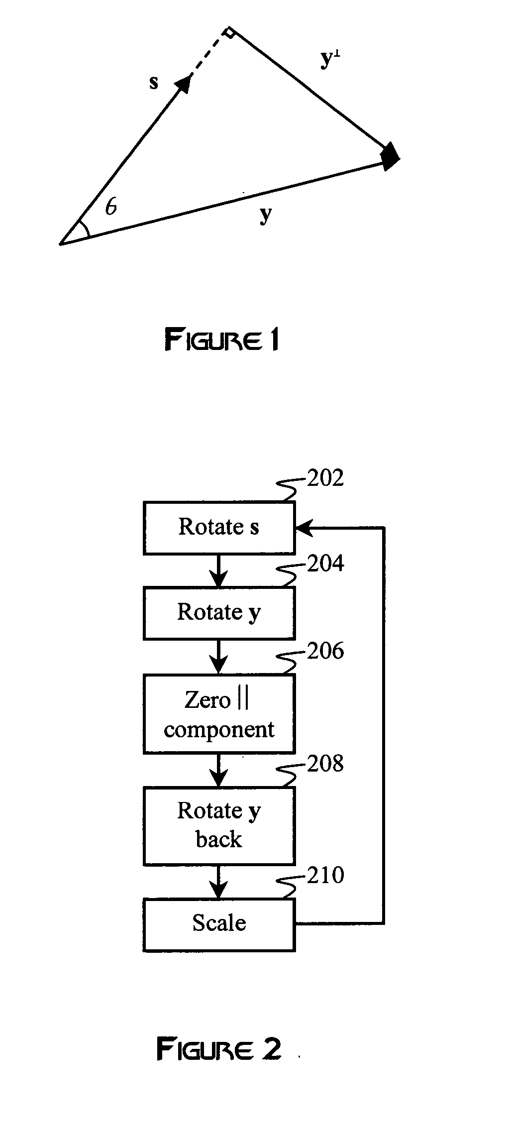 Systems and methods for implementing CORDIC rotations for projectors and related operators