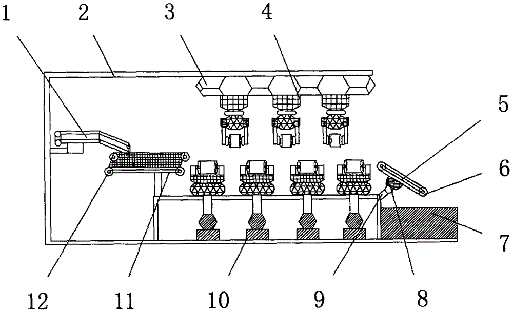 Full-automatic lifting type multi-roller straightener