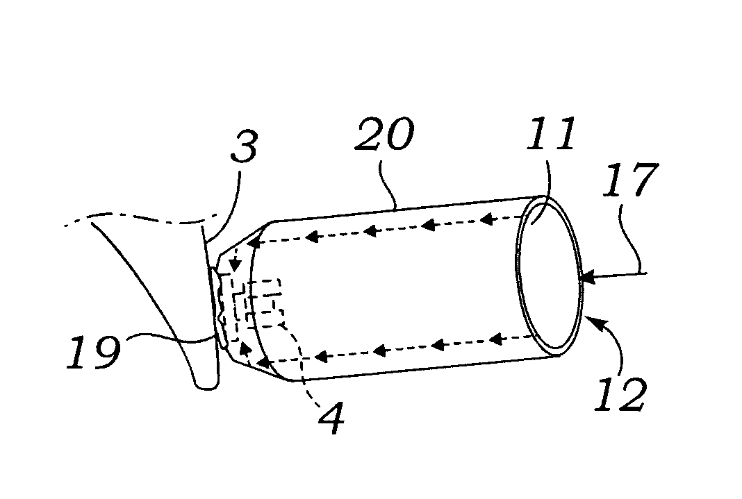 Light directing and amplifying device