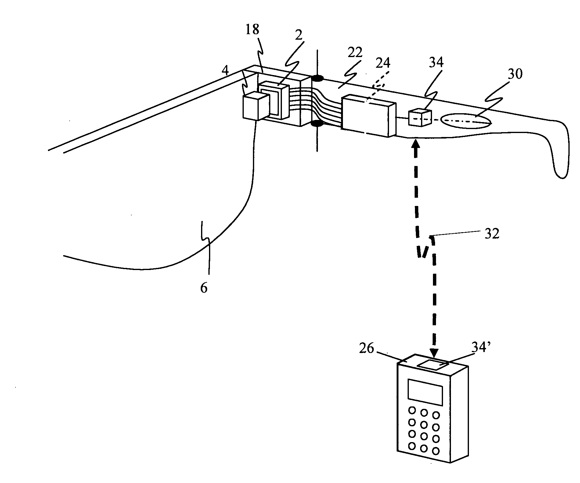 Distributed head-mounted display system