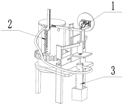 An automatic wool dry cleaning and bleaching device
