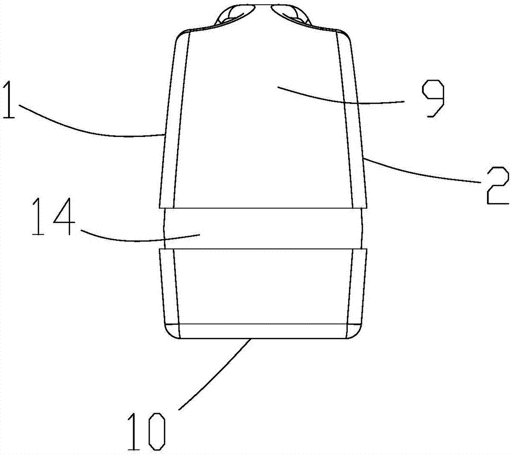 Semicircular zipper tooth