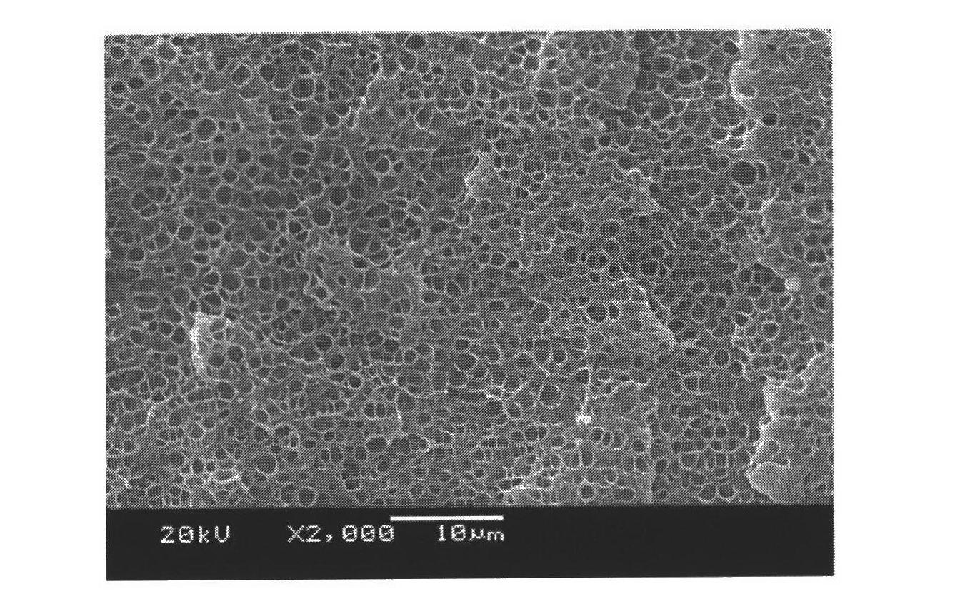 Method for preparing nano-pore structured polyethylene terephthalate (PET) foams by foaming through supercritical CO2