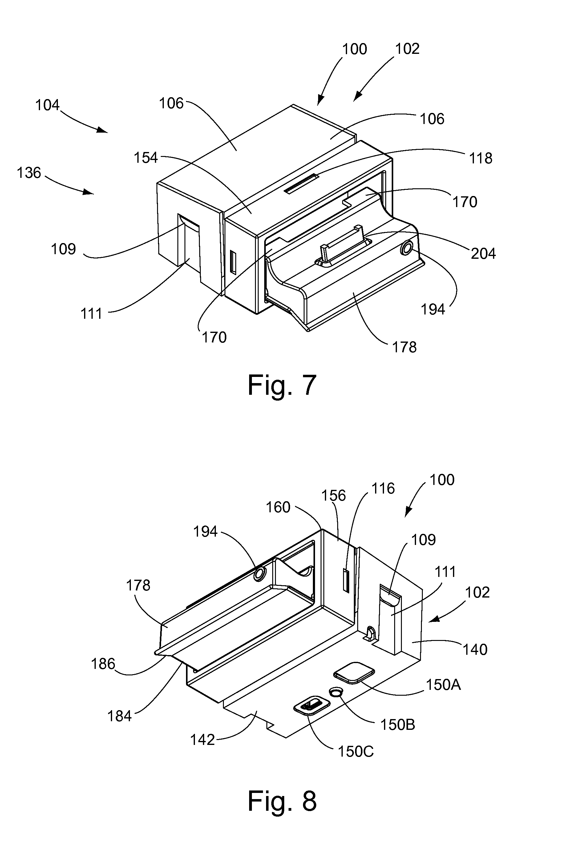 Docking station for use with power and data center