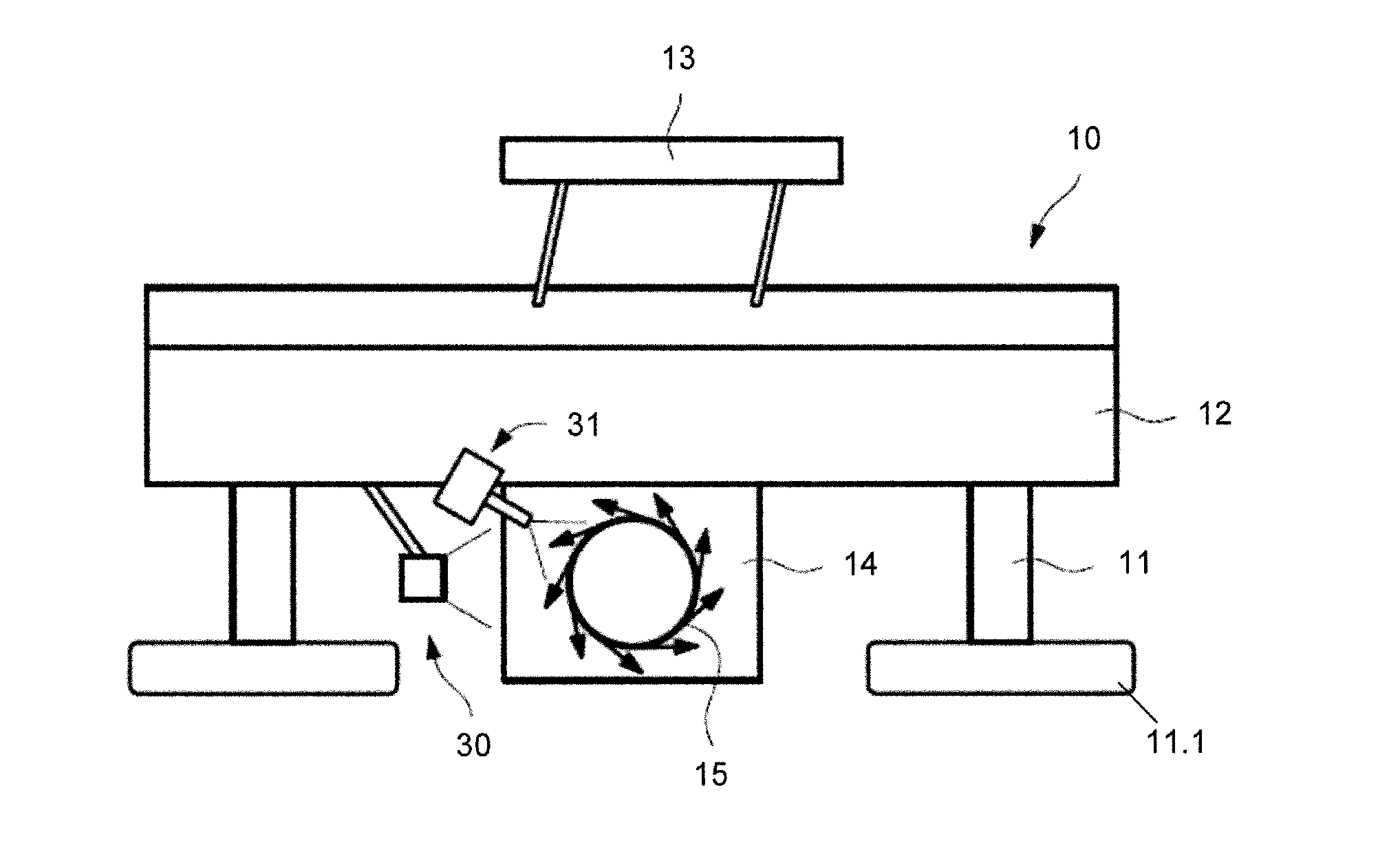 Earth Working Machine And Method For Wear-Optimized Operation Of An Earth Working Machine