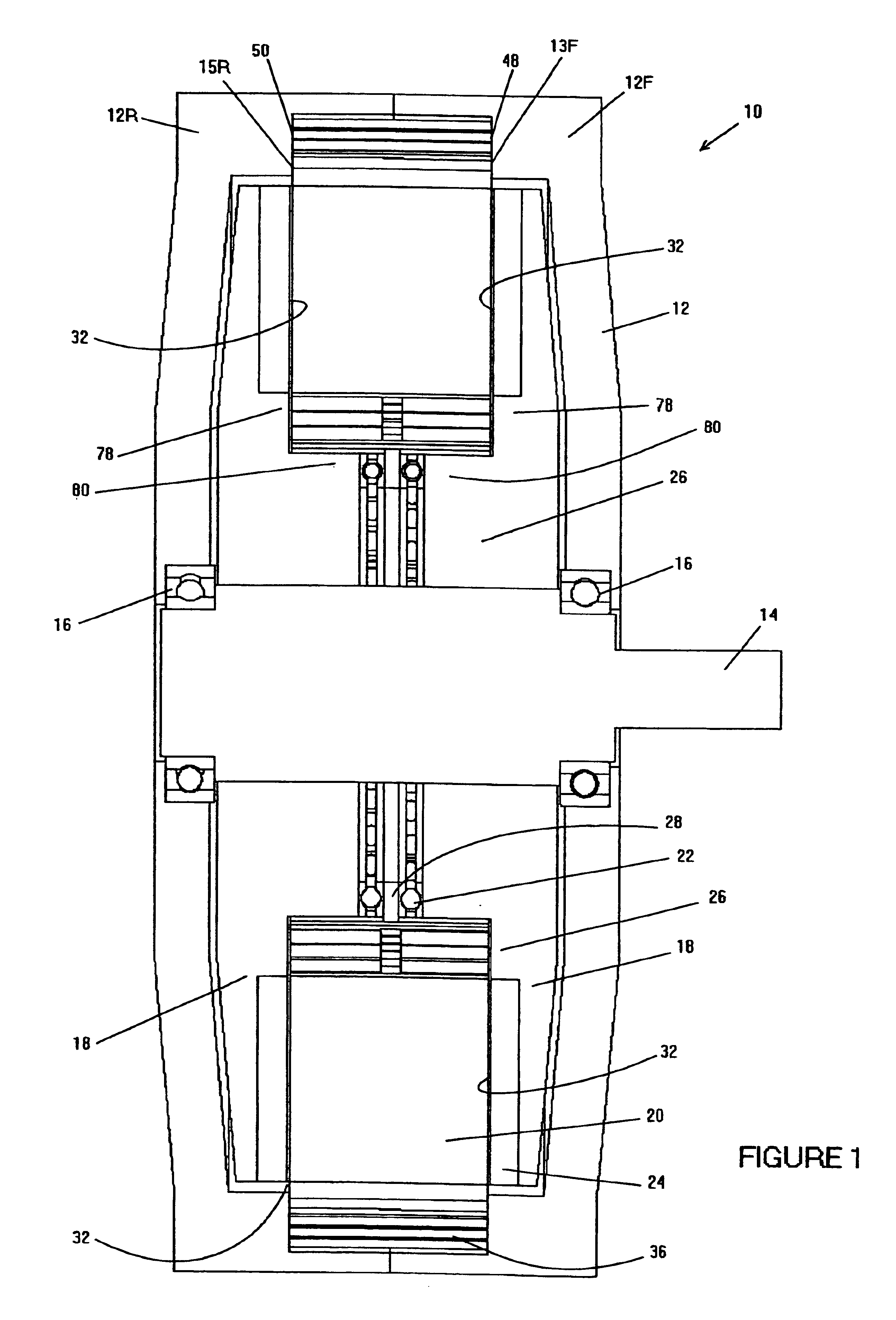 Electromotive devices using notched ribbon windings