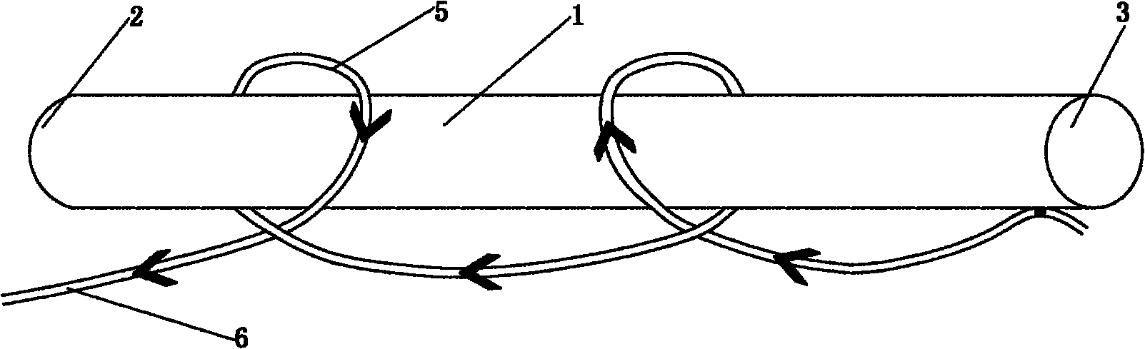 Cord strapping method