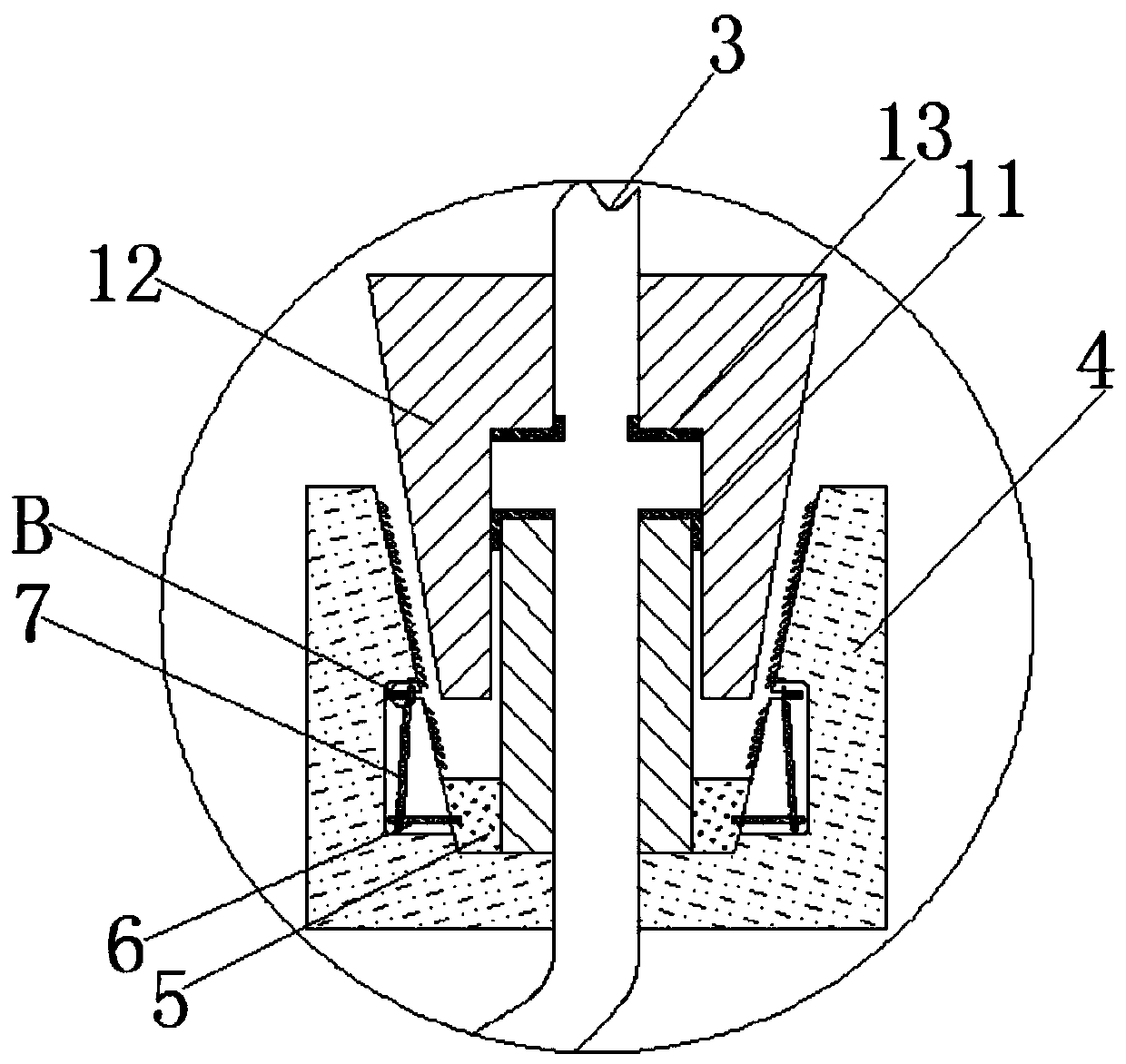 Drainage bag with tight interface linking and high practicability