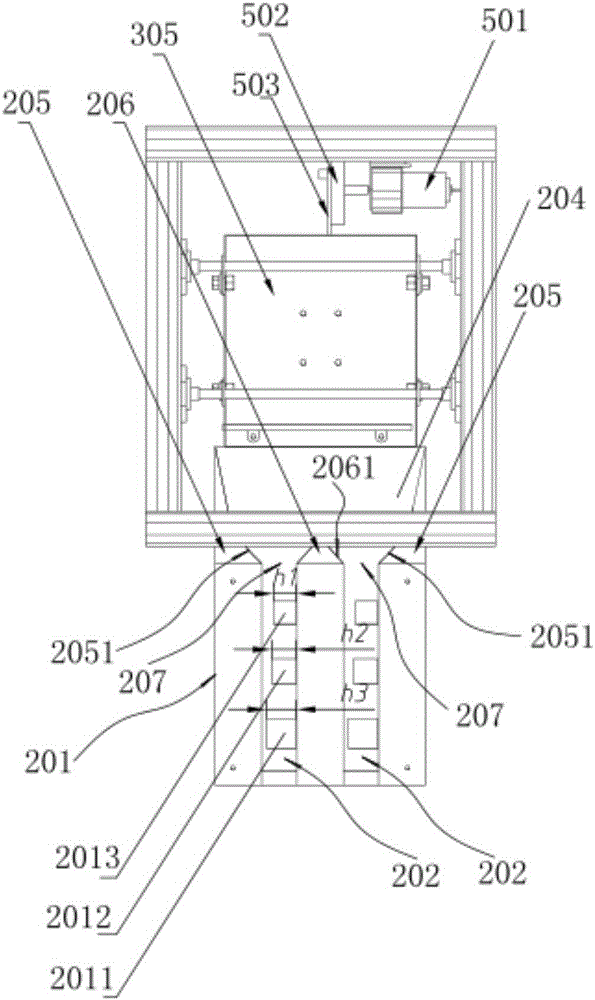 Shaking table type coin sorting and checking device