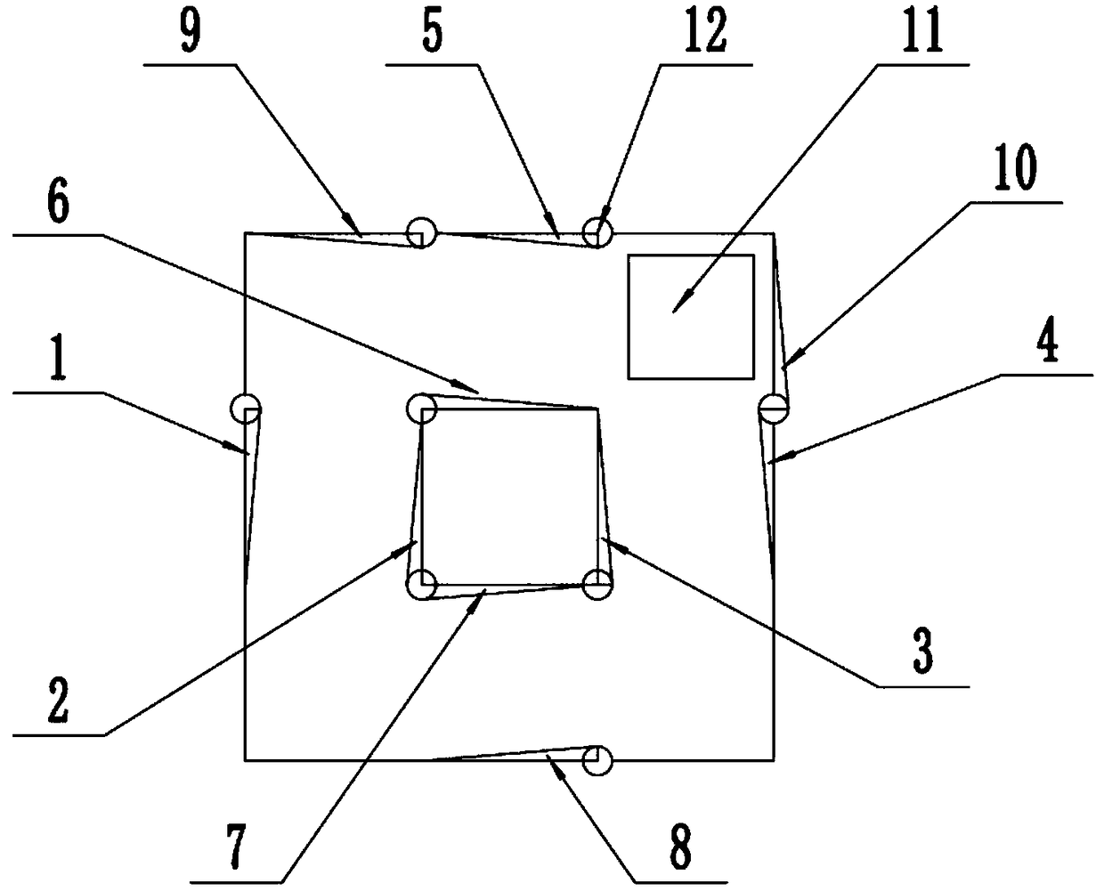 Big-data sheepfold based on nine rectangle grids