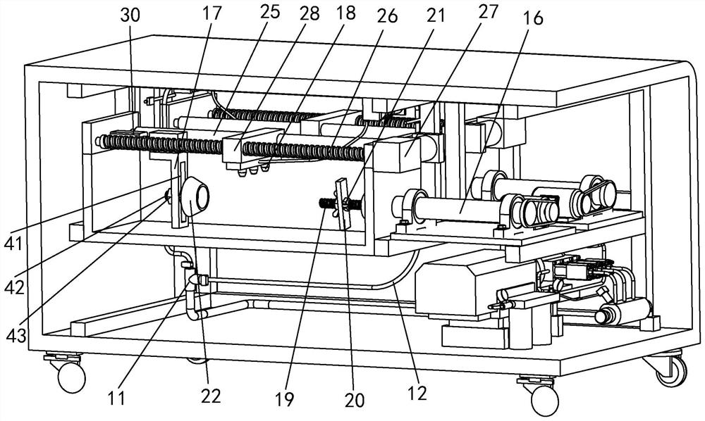 Dynamic pressure stabilizing nickel net cleaning machine