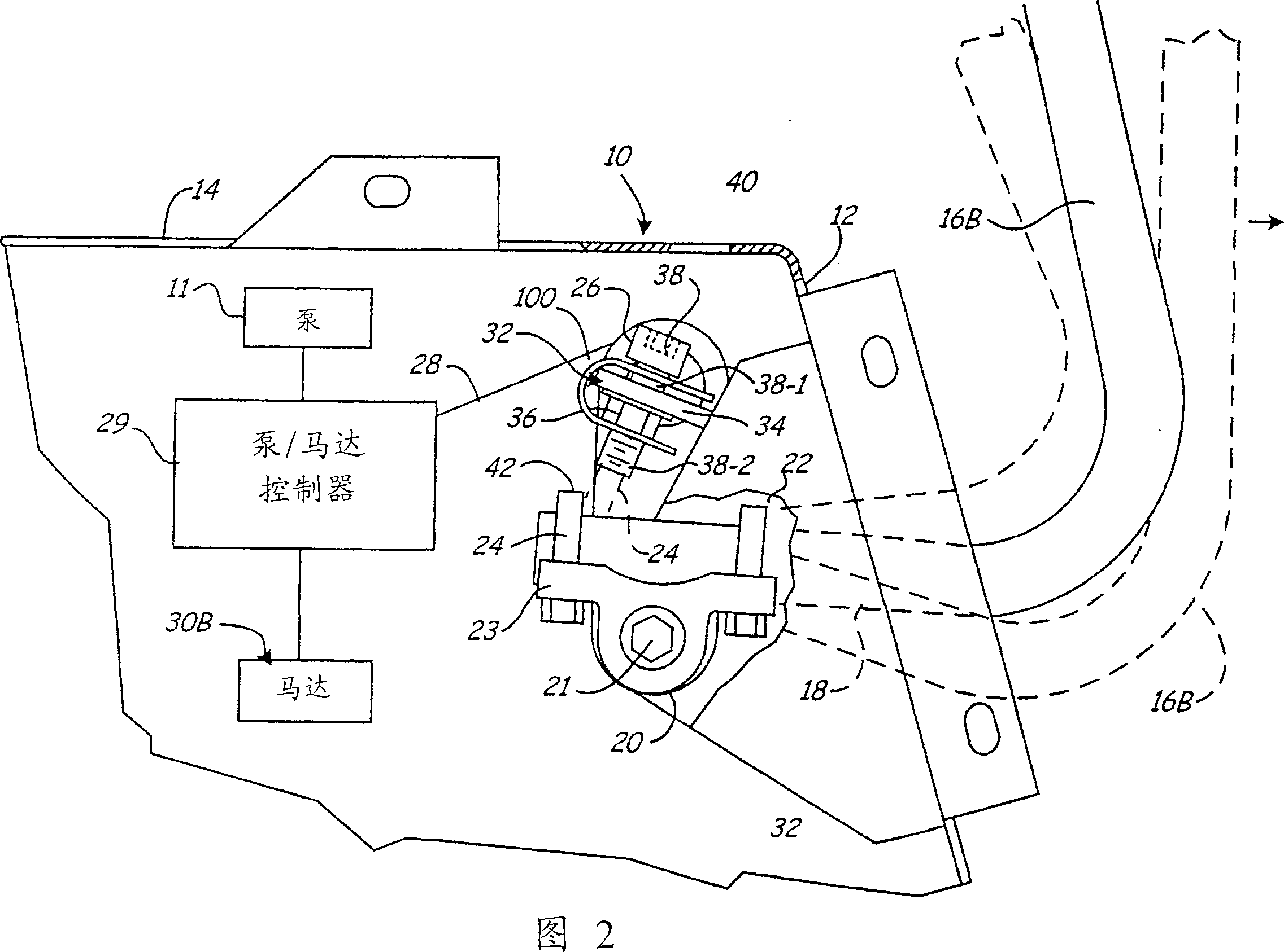 Steering adjustment screw retainer