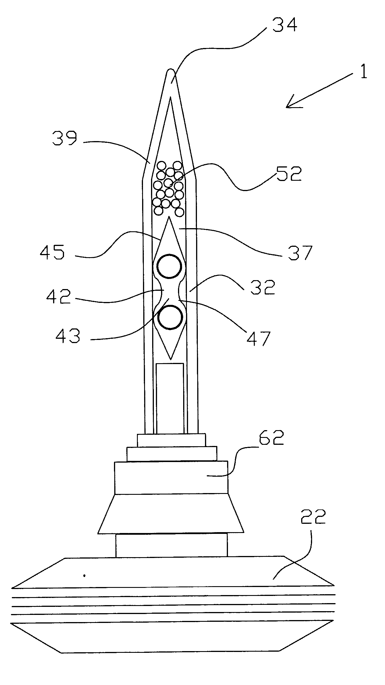 Smoke generating device