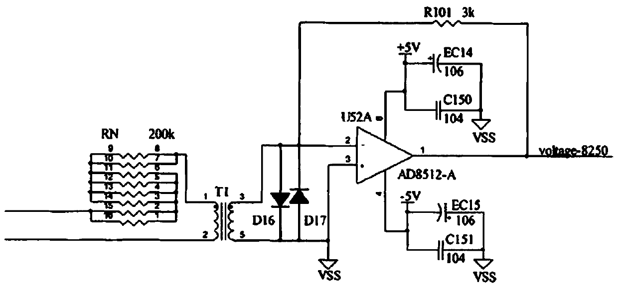 Power quality analyzer circuit