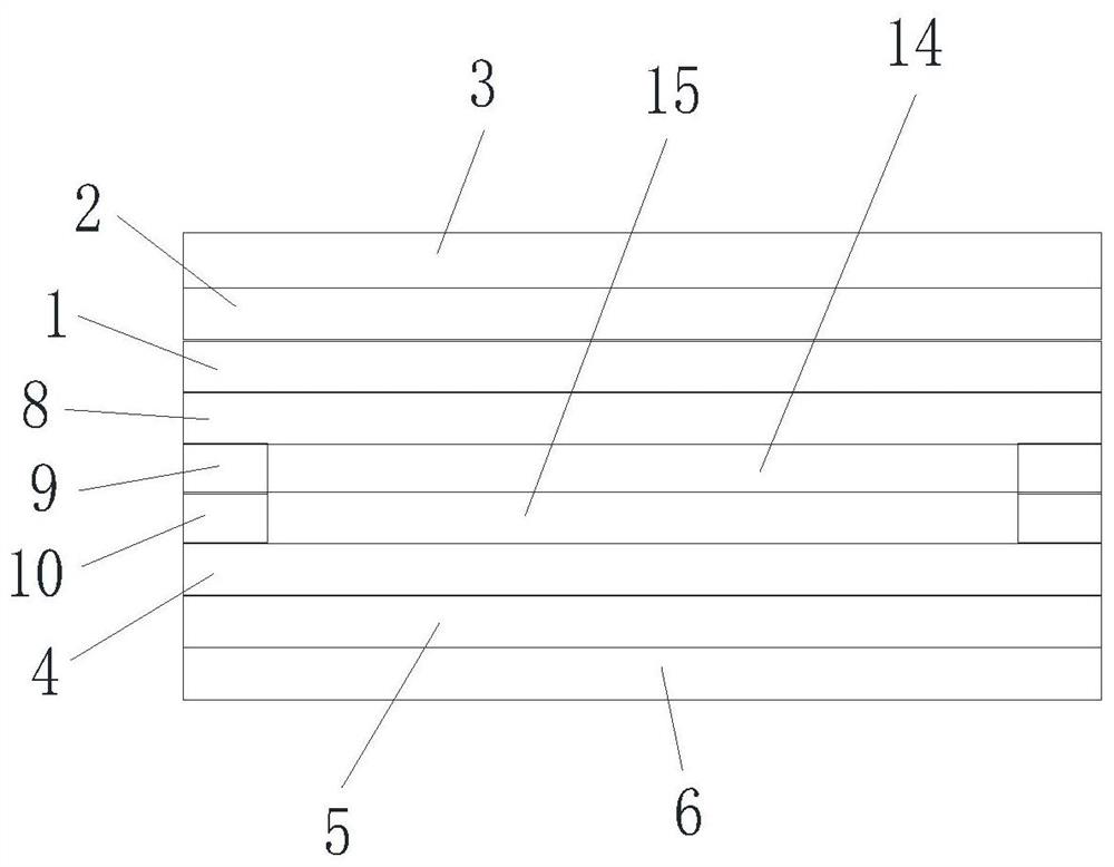 Laser radar composite view window and preparation process thereof