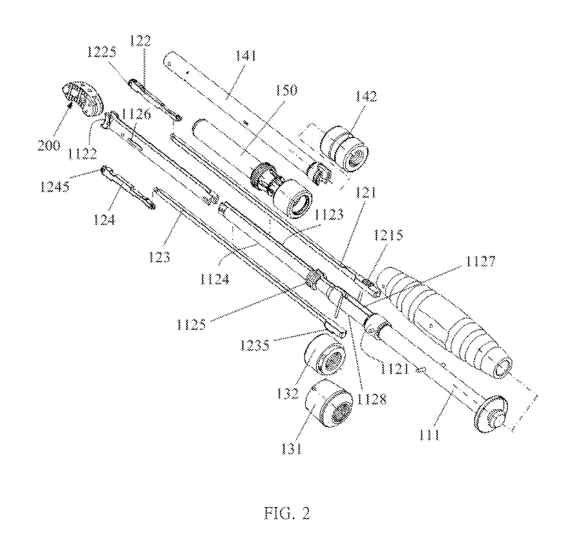Spinal Fusion Surgery Instrument for Implanting and Intervertebral Cage Thereof