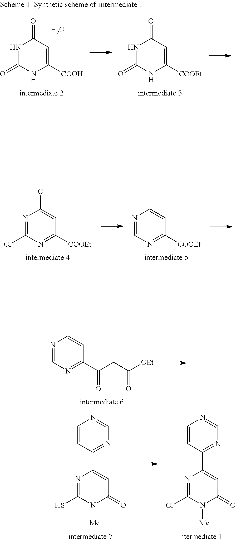 3-methyl-2- ( (2S) -2- (4- (3-methyl-L, 2, 4-oxadiazol-5-YL) phenyl) morpholino) -6- (pyrim-idin-4-yl) pyrimidin-4 (3H) -one as tau protein kinase inhibitor