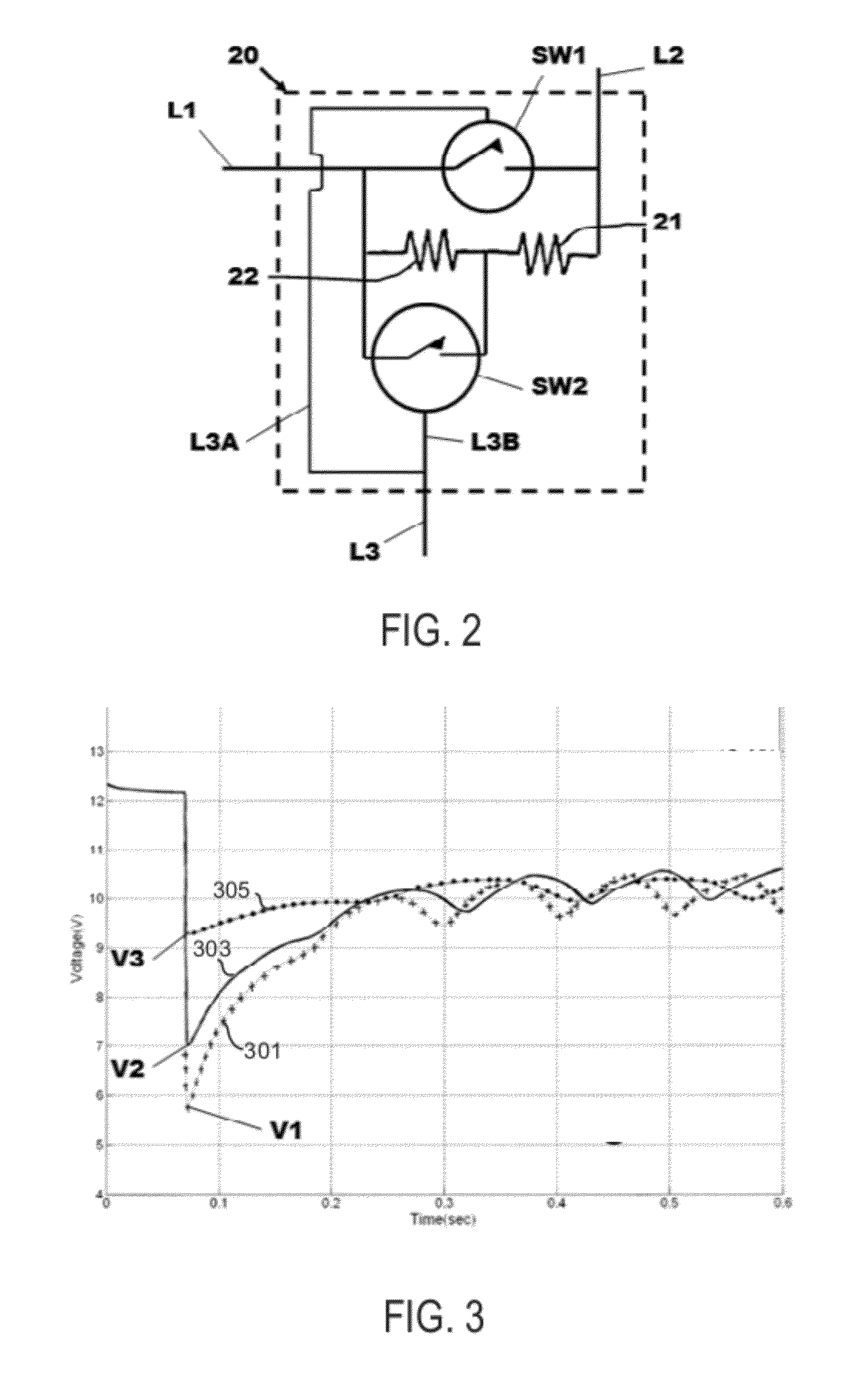 Method and apparatus for limiting in-rush current to a starter motor of a vehicle