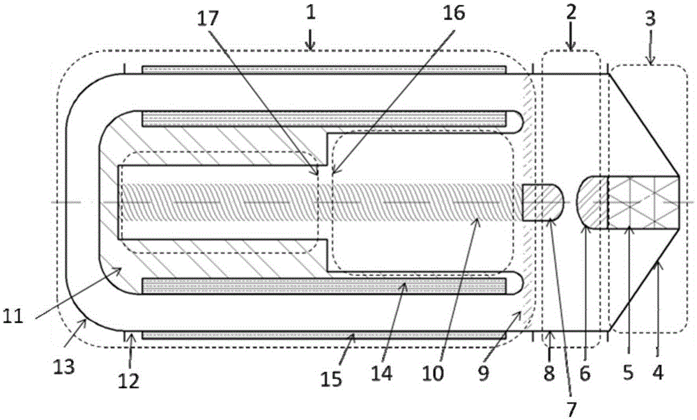 Coaxial spiral re-entry pulse forming line