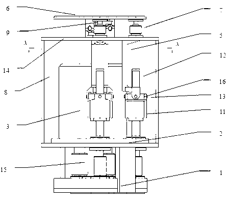 Two-degree-of-freedom leveling device