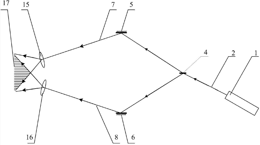 Holographic grating exposure method adopting heterodyne interference fringe locking control