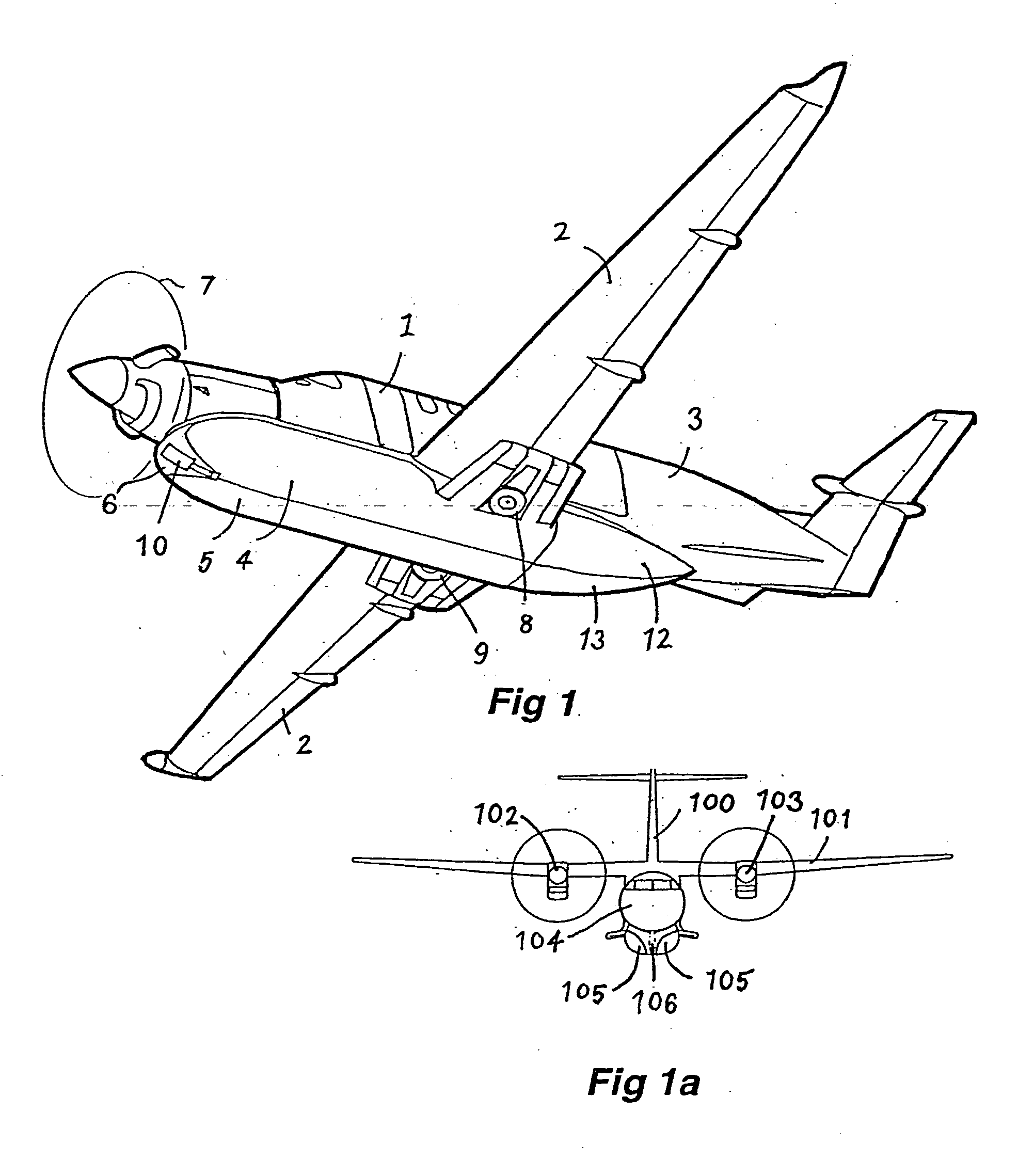 Seaplane with retractable twin floats