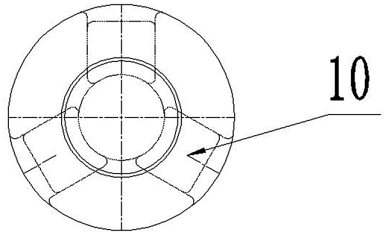 Combined oil cylinder of tire hydraulic vulcanizing machine and working method of combined oil cylinder