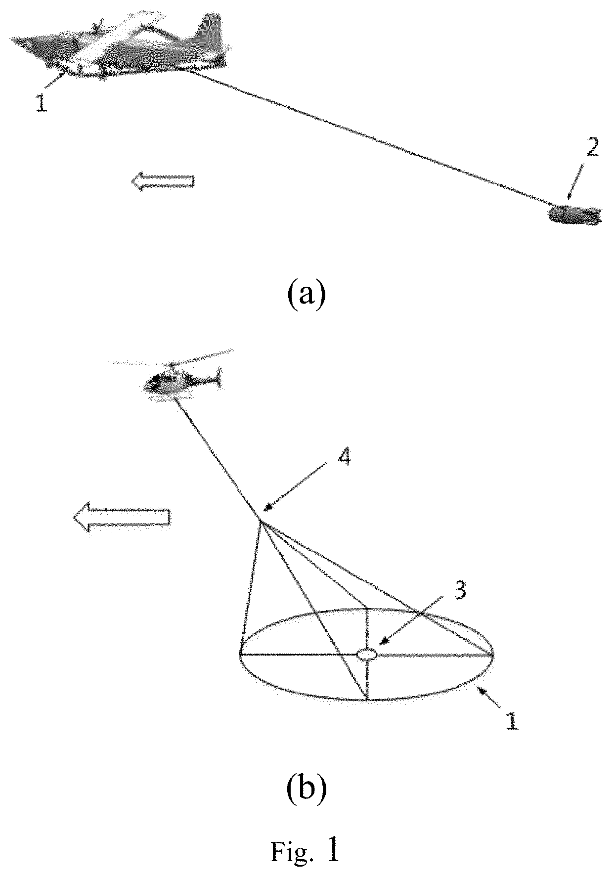 Multi-mode data observation method based on unmanned aerial vehicle formation for semi-airborne electromagnetic surveying