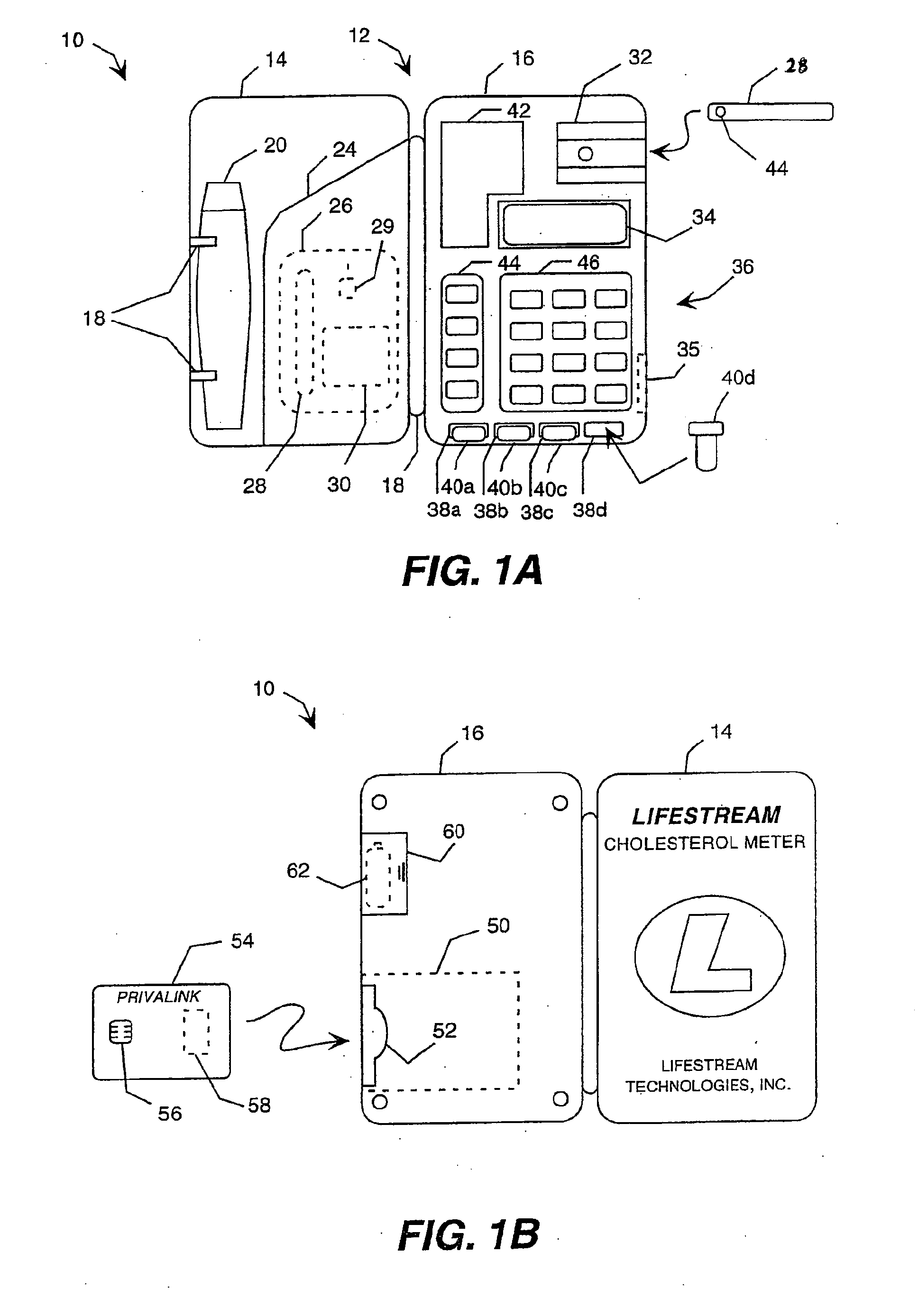 Health monitoring and diagnostic device and network-based health assessment and medical records maintenance system