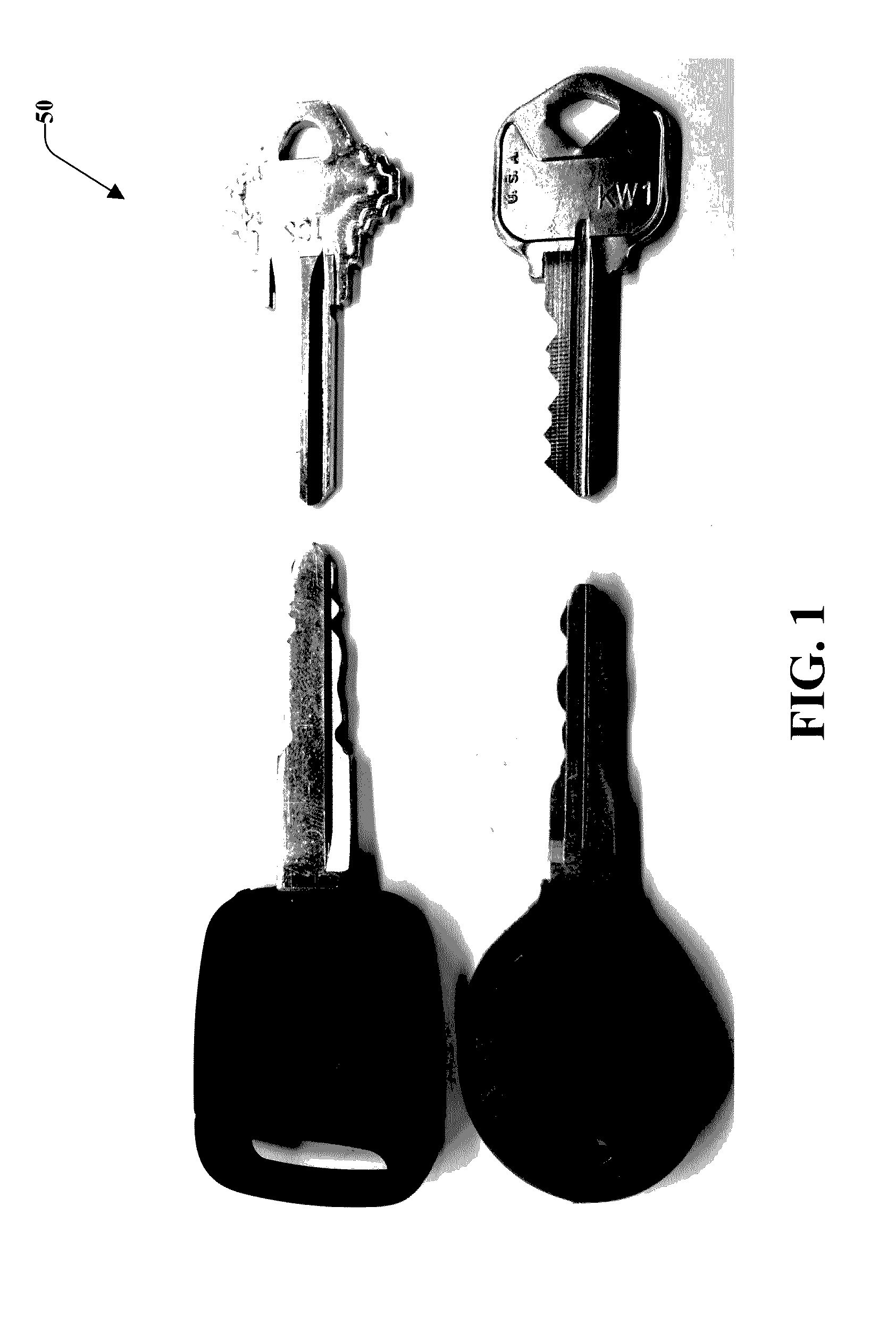 High security key scanning system