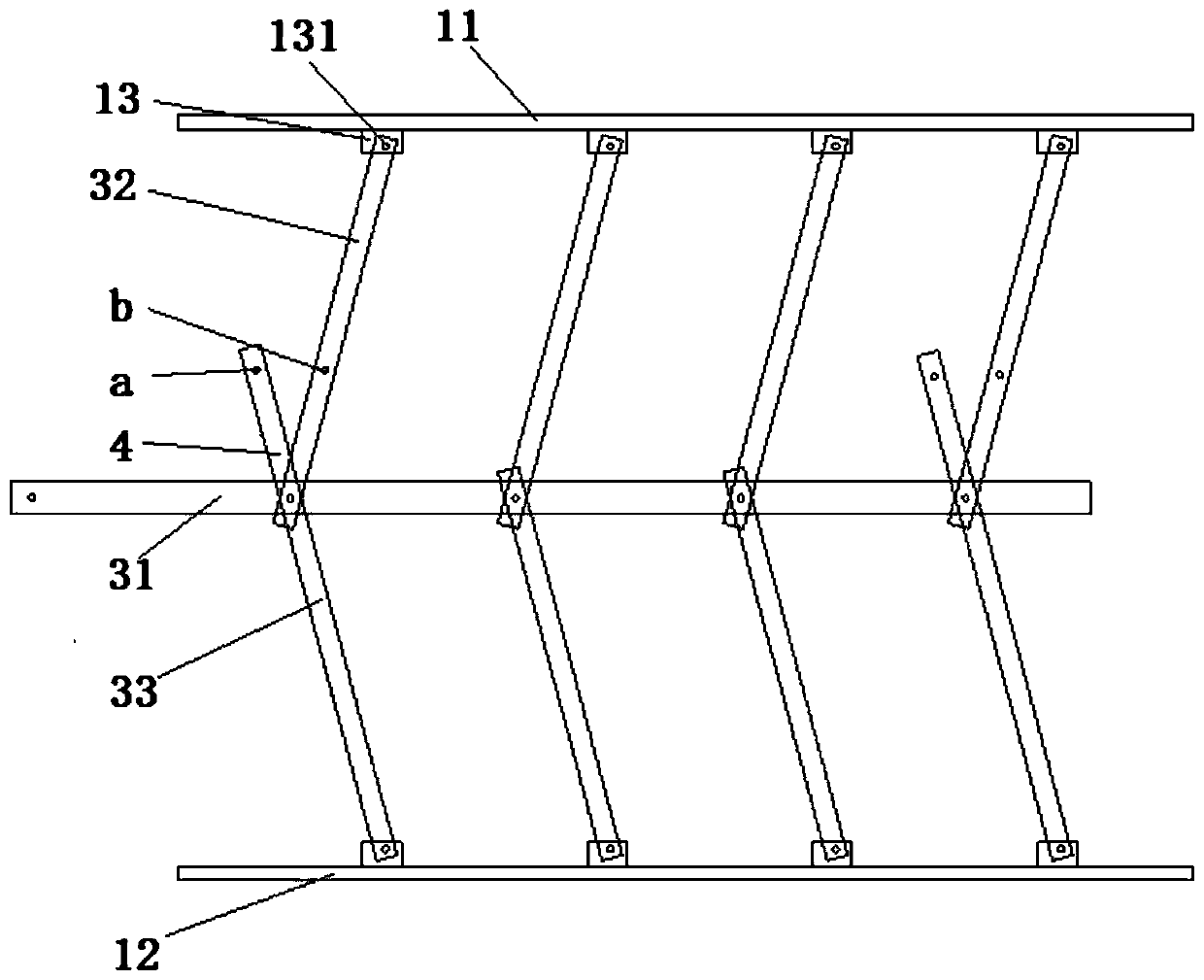 Entry-free integral quick-release type box girder internal mold and mounting and dismounting method thereof