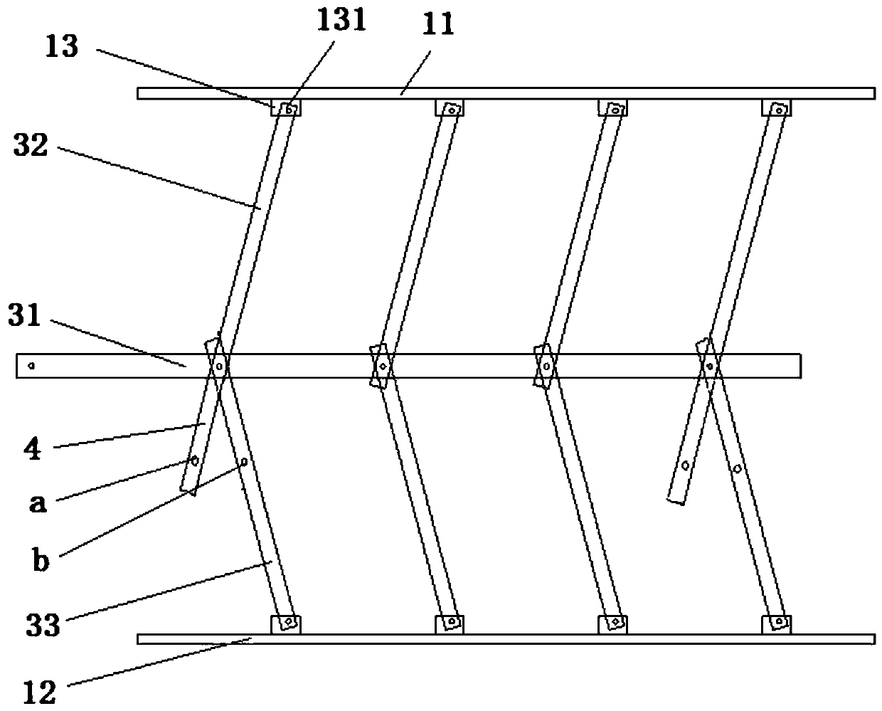 Entry-free integral quick-release type box girder internal mold and mounting and dismounting method thereof