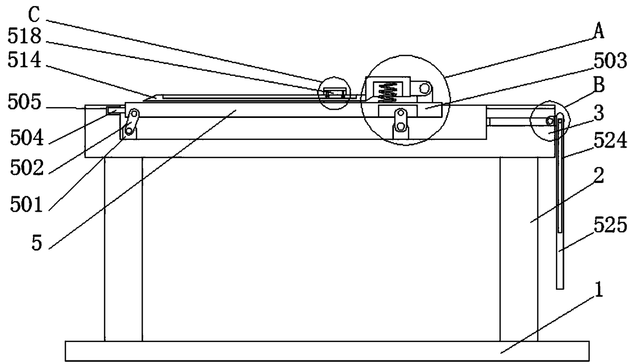 Workbench with measuring function for garment production and processing