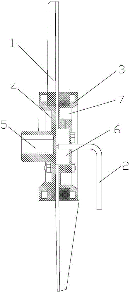 Wind-water atomizing aspirating device for mines