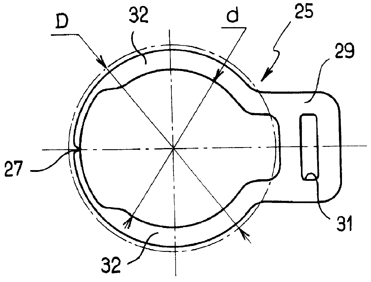 Device for fast connection of a tube to a rigid element with anti-extraction ring and safety seal